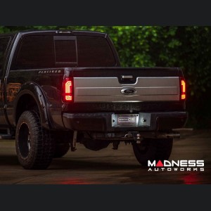 Ford Super Duty LED Tail Lights - XB Series - Morimoto - Red